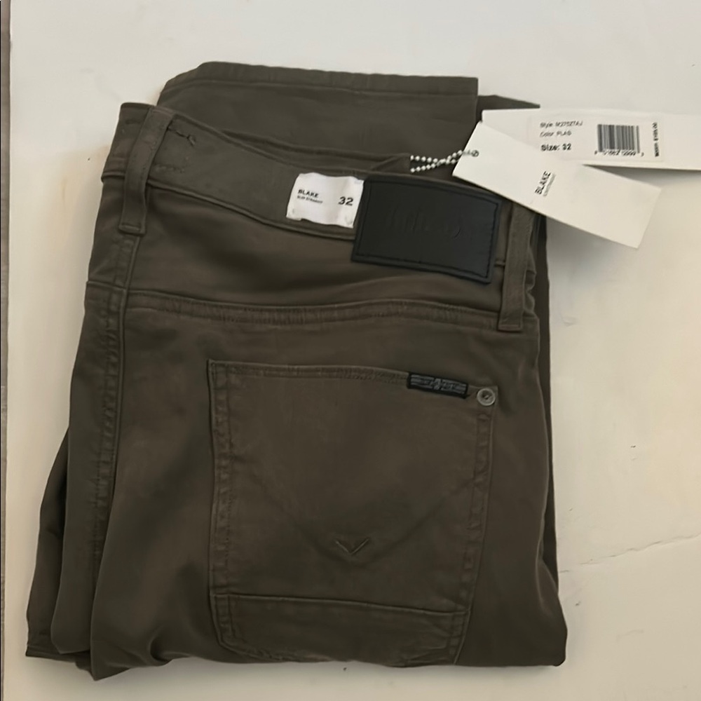 Hudson Jeans Slim Straight in Olive